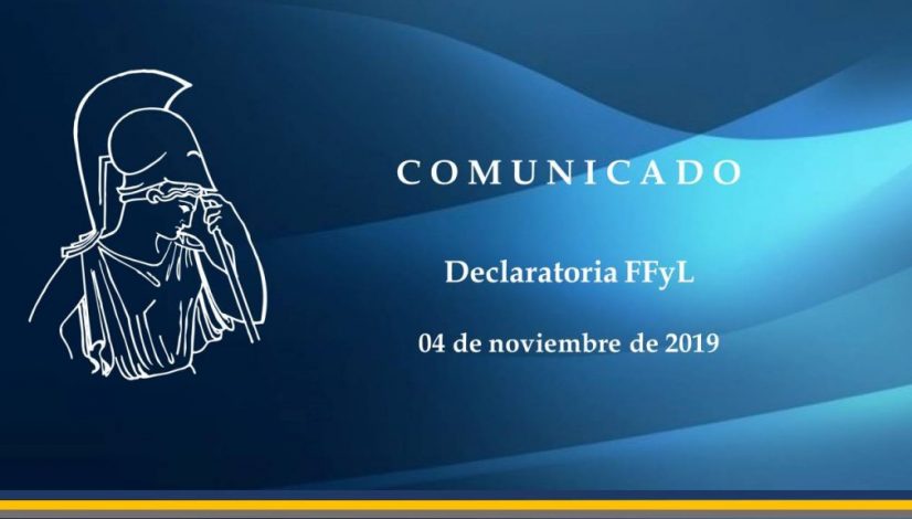 Declaratoria FFyL 04112019