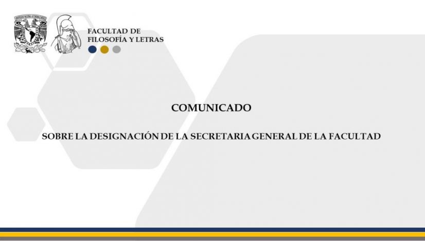 desisgnacion secretaria general